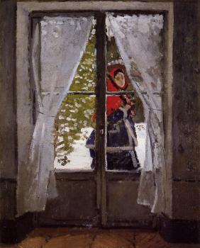 The Red Kerchief, Portrait of Madame Monet